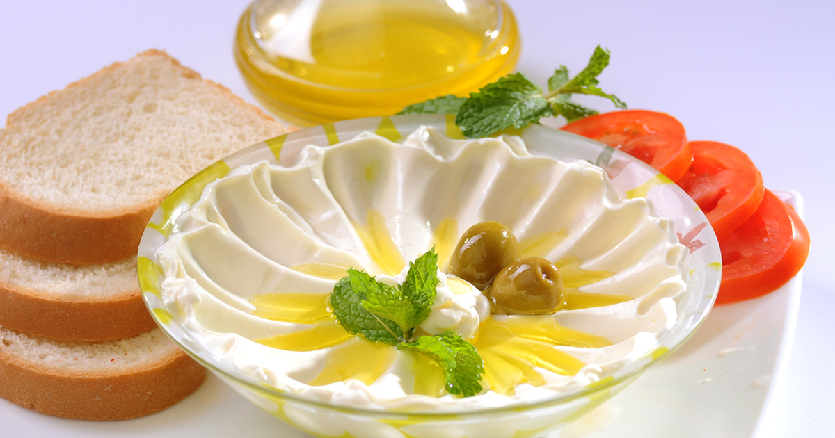 لبنة بالزيت